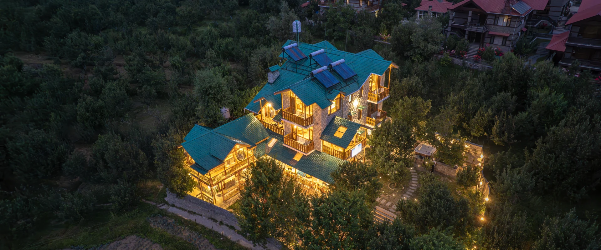 Kaizen Boutiques villa against the sky