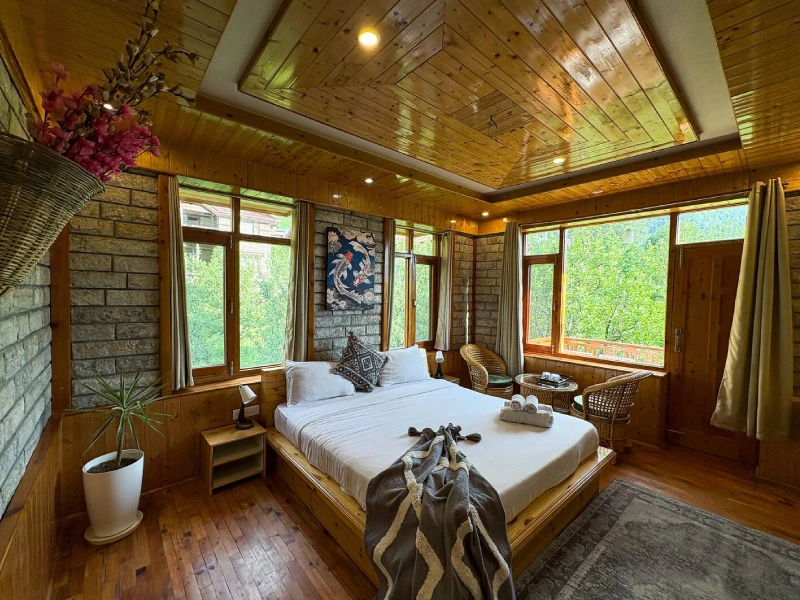 Rustic Stone Room